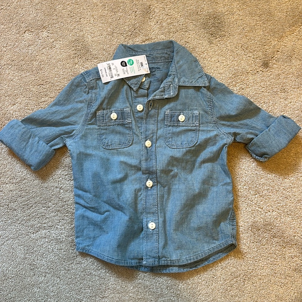 18m Button Up